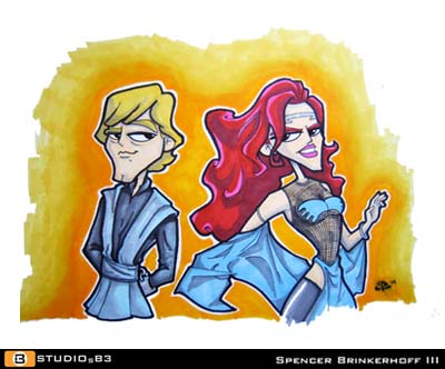 Original 8x10 Illustration